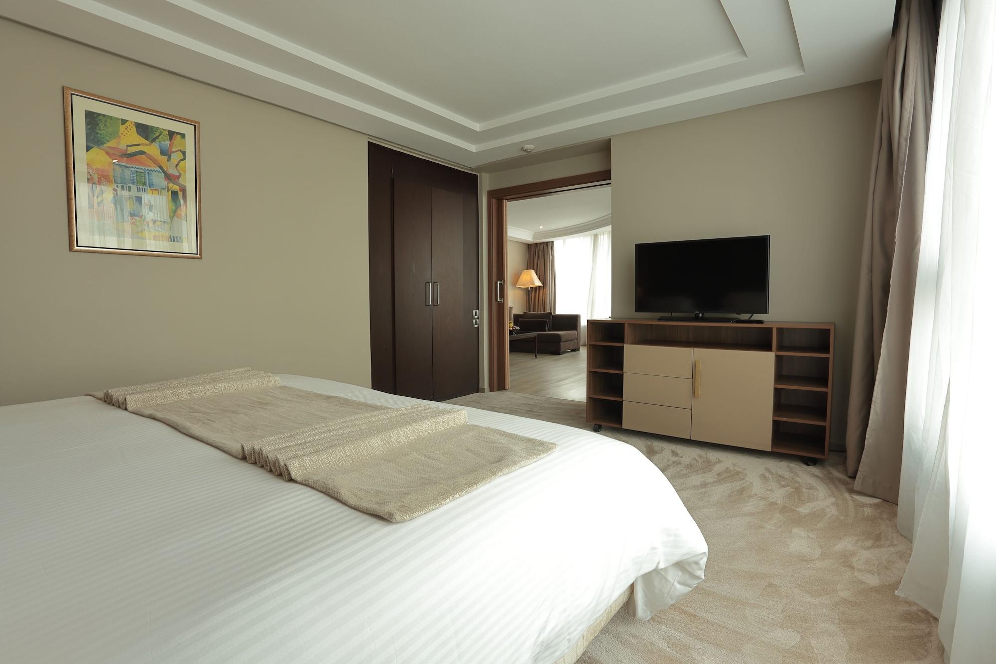 Le Palace D'Anfa Casablanca Exterior foto A bedroom at the hotel