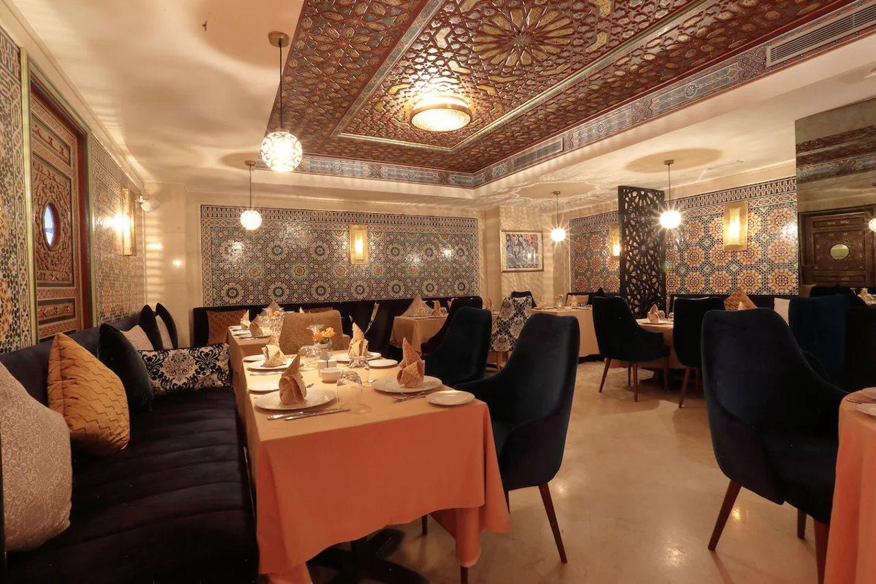 Le Palace D'Anfa Casablanca Exterior foto The interior of a restaurant in Cairo, Egypt
